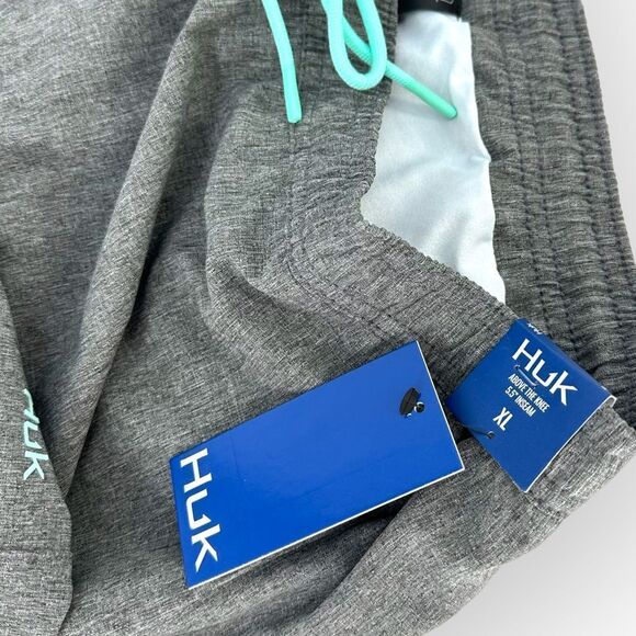 HUK LINED VOLLEY SWIM SHORT NWT - Picture 10 of 12